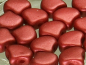 Preview: Matubo Ginko Leaf Bead 7,5x7,5mm - Chatoyant Red (ca. 5g)