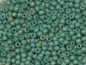 Preview: TOHO Round Beads 11/0 - 2634F Semi Glazed Rainbow - Turquoise (ca. 10g)