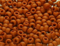 Preview: TOHO Round Beads 8/0 - 46LF Opaque Frosted Terra Cotta  (ca. 9,5g)
