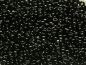 Preview: TOHO Round Beads 15/0 - 49 Opaque Jet (ca. 6g)