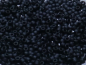 Preview: TOHO Round Beads 15/0 - 49F Opaque Frosted Jet (ca. 6g)