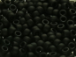 Preview: TOHO Round Beads 6/0 - 49F Opaque Frosted Jet (ca. 8,5g)