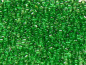 Preview: TOHO Round Beads 15/0 - 7B Transparent Grass Green (30g Vorteilspack)