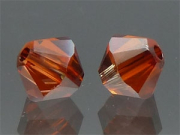 SWAROVSKI #5328 6mm Crystal Red Magma (001 REDM) SONDERFARBE