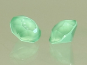 SWAROVSKI #1088 XIRIUS Chaton SS39 (ca. 8mm) Crystal Mint Green (L115S) Unfoiled