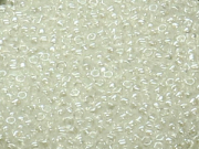 TOHO Round Beads 15/0 - 101 Transparent-Lustered Crystal (ca. 6g)