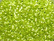 TOHO Round Beads 15/0 - 24 Silver-Lined Lime Green (30g Vorteilspack)
