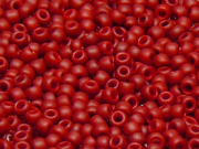 TOHO Round Beads 8/0 - 2609F Semi Glazed Dark Red (ca. 9,5g)