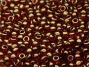 TOHO Round Beads 8/0 - 329 Gold-Lustered African Sunset (50g Vorteilspack)