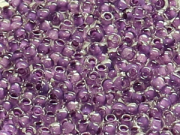 TOHO Round Beads 11/0 - 935 Purple-Lined Crystal (50g Vorteilspack)