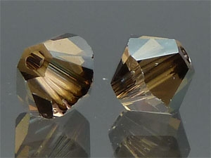 SWAROVSKI #5328 6mm Crystal Bronze Shade (001 BRSH) SONDERFARBE