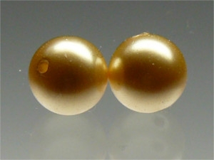 SWAROVSKI #5810 3mm Crystal Gold Pearl (001 296)