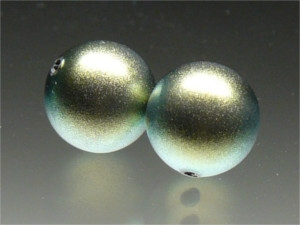 SWAROVSKI #5810 3mm Crystal Iridescent Green Pearl (001 930)