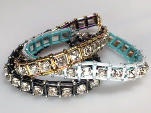 Armband "Tennis Bracelet", Farbe Silber