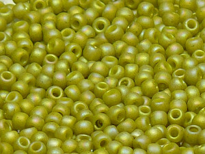 TOHO Round Beads 8/0 - 2630F Semi Glazed Rainbow Lemongrass (ca. 9,5g)