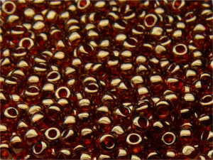 TOHO Round Beads 8/0 - 329 Gold-Lustered African Sunset (50g Vorteilspack)