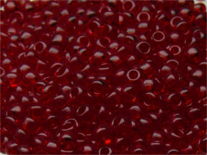 TOHO Round Beads 11/0 - 5C Transparent Ruby (ca. 10g)