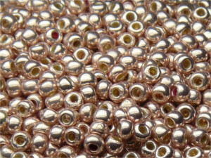 TOHO Round Beads 8/0 - PF552 PermaFinish Galvanized Sweet Blush (50g Vorteilspack)