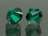 SWAROVSKI #5328 6mm Emerald (205)