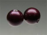 SWAROVSKI #5810 6mm Crystal Black Berry Pearl (001 784)