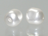SWAROVSKI #5840 14mm Crystal White Baroque Pearl (001 650)