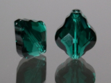 SWAROVSKI #5058 Baroque Bead 14mm Emerald (205)