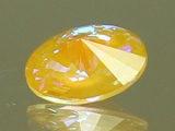 SWAROVSKI #1122 12mm Crystal Ochre DeLite (L131D) Unfoiled
