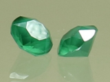 SWAROVSKI #1088 XIRIUS Chaton SS39 (ca. 8mm) Crystal Royal Green (L109S) Unfoiled