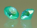 SWAROVSKI #1088 XIRIUS Chaton SS39 (ca. 8mm) Crystal Laguna DeLite (L142D)  Unfoiled