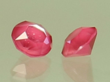 SWAROVSKI #1088 XIRIUS Chaton SS39 (ca. 8mm) Crystal Peony Pink (001L113S)  Unfoiled