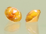 SWAROVSKI #1088 XIRIUS Chaton SS39 (ca. 8mm) Crystal Peach DeLite (L140D)  Unfoiled