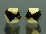 SWAROVSKI #5328 3mm Crystal Dorado 2x (001 DOR2)
