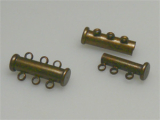 Magnet-Steckverschluss, 20x10mm AntikBronze