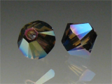 SWAROVSKI #5328 4mm Crystal Iridescent Green 2x (001 IRIG2)