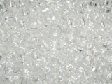 TOHO Round Beads 8/0 - 1 Transparent Crystal (50g Vorteilspack)