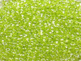 TOHO Round Beads 15/0 - 105 Transparent Lustered Lime Green (ca. 6g)