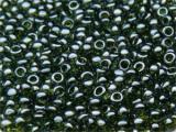 TOHO Round Beads 8/0 - 119 Transparent Lustered Olivine (ca. 9,5g)