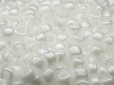 TOHO Round Beads 6/0 - 121 Opaque Luster White (ca. 8,5g)