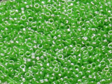 TOHO Round Beads 15/0 - 130 Opaque Lustered Mint Green (30g Vorteilspack)