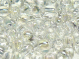 TOHO Round Beads 8/0 - 161 Transparent Rainbow Crystal (50g Vorteilspack)