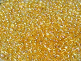 TOHO Round Beads 15/0 - 162B Transparent-Rainbow Med Topaz (ca. 6g)