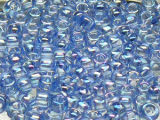 TOHO Round Beads 8/0 - 168 Trans-Rainbow Lt Sapphire (ca. 9g)