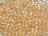 TOHO Round Beads 11/0 - 169 Transparent-Rainbow Rosaline  (ca. 10g)