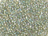 TOHO Round Beads 15/0 - 176 Transparent Rainbow Black Diamond (ca. 6g)