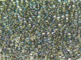 TOHO Round Beads 15/0 - 176B Trans-Rainbow Gray (ca. 6g)