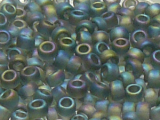 TOHO Round Beads 8/0 - 176BF Transparent Rainbow Frosted Gray (ca. 9,5g)