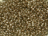 TOHO Round Beads 15/0 - 204 Gold-Lustered Montana Blue (30g Vorteilspack)