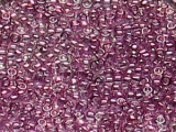 TOHO Round Beads 15/0 - 205 Gold-Lustered Dark Amethyst (30g Vorteilspack)