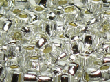 TOHO Round Beads 11/0 - 21 Silver-Lined Crystal (50g Vorteilspack)