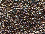 TOHO Round Beads 15/0 - 251 Jet-Lined Light Amethyst (ca. 6g)